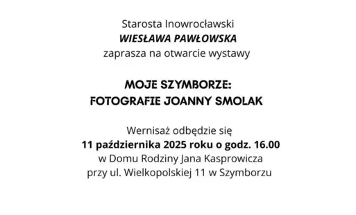 Zdjęcie do  Zaproszenie na wernisaż wystawy Joanny Smolak