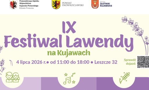 Zdjęcie do Zapraszamy na IX Festiwal Lawendy na Kujawach