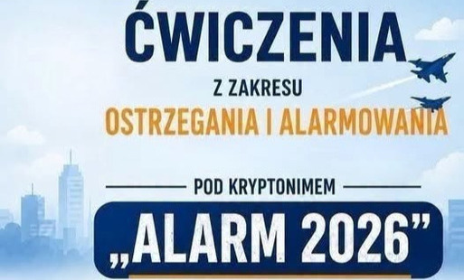 Zdjęcie do Ćwiczenia systemu ostrzegania i alarmowania &bdquo;ALARM-26&rdquo;