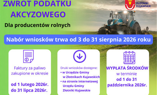 Zdjęcie do Rolniku! trwa nab&oacute;r wniosk&oacute;w o zwrot podatku akcyzowego.