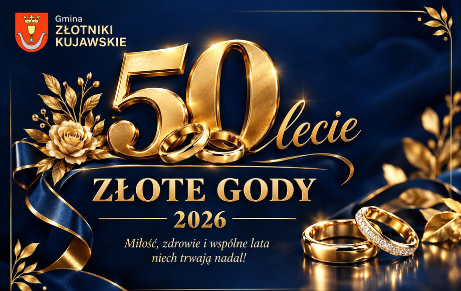 Wręczenie Medali za Długoletnie Pożycie Małżeńskie w gminie Złotniki Kujawskie